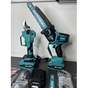 Набір акумуляторних інструментів Grand №2 G MEGA (АПЦ-8HS/4-2 + СА-40F/20BL). Photo 2